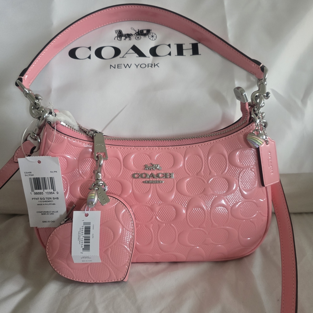 Coach Teri AND Coach Heart Coin Purse BOTH !!!!